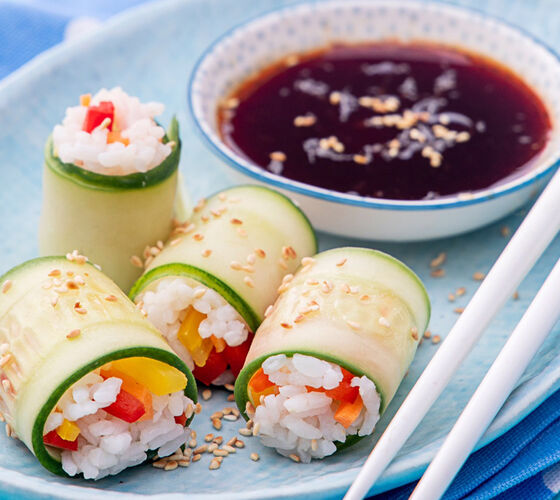 SuperValu Sharon Hearne-Smith Cucumber Sushi Rolls