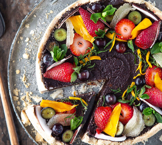 SuperValu The Happy Pear Chocolate Ganache Tart