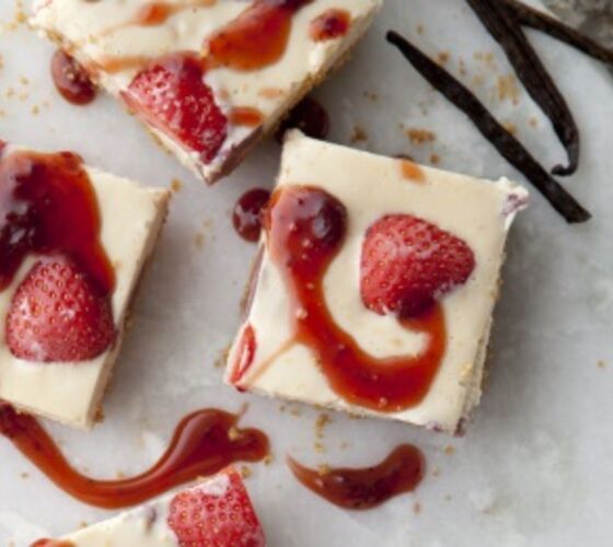 Peanut butter and jelly squares