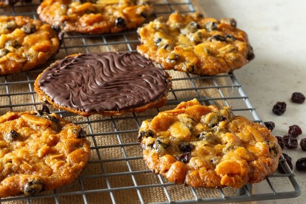 Chocolate 26 Currant Florentine Biscuits 780 x 450px