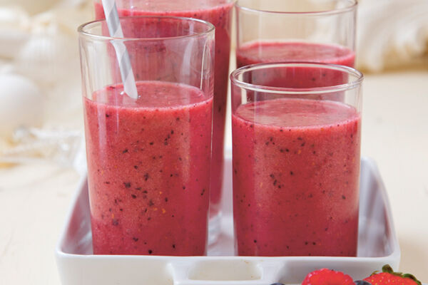 Peppy berry smoothie recipe