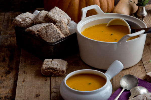 Pumpkin thyme soup recipe