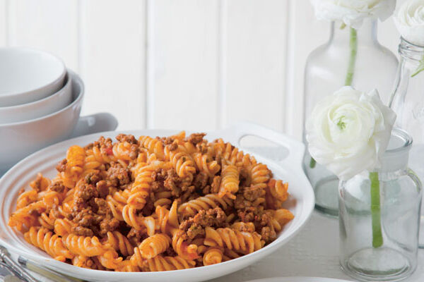 Kids Quick Bolognese Sauce with Pasta