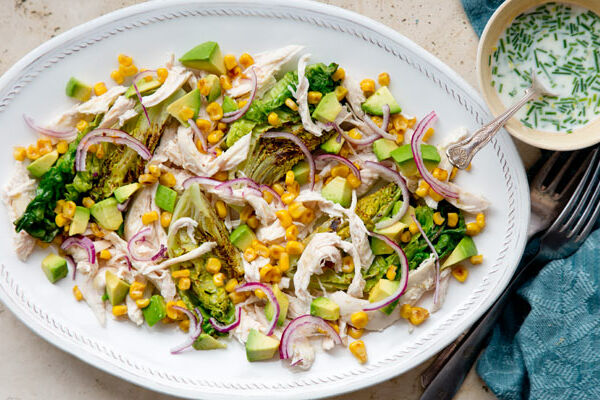 Shredded chicken salad recipe