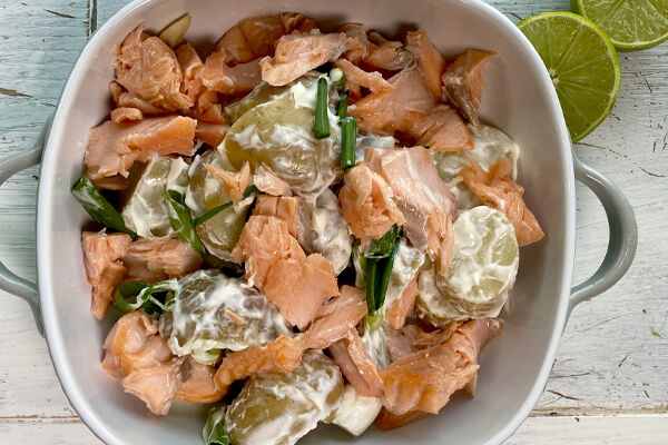 Salmon salad recipe