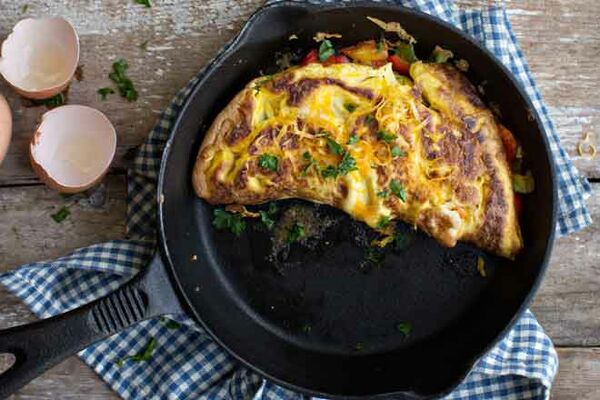 Veggie omelette recipe