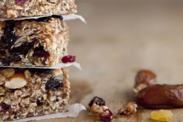 Gluten Free Fruit, Nut and Seed Garnola Bars