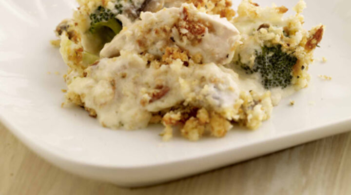 Chicken and Vegetable Gratin