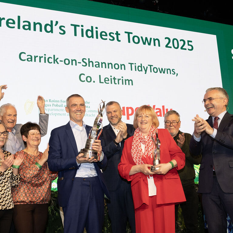 SuperValu TidyTowns winners Carrick on Shannon 2C Co Leitrim 3