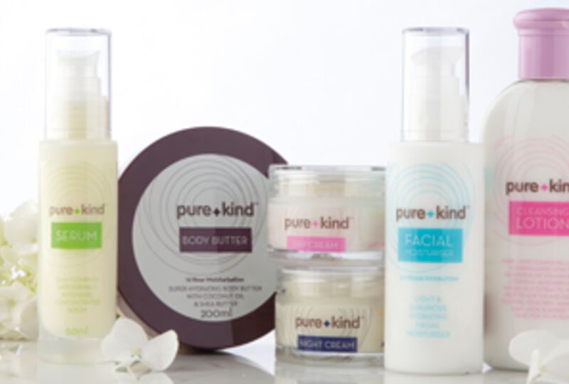 Teaer supervalu pure and kind skincare range