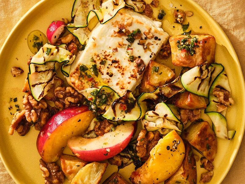 Jess Baked Feta Salad  2 