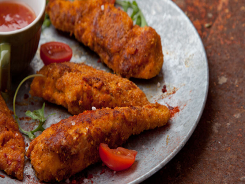 Almond coated chicken recipe