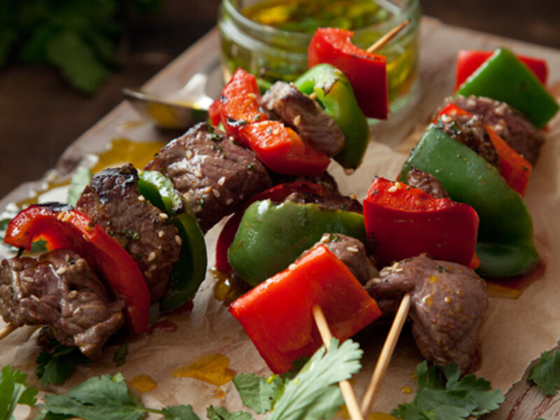 Beef skewers recipe