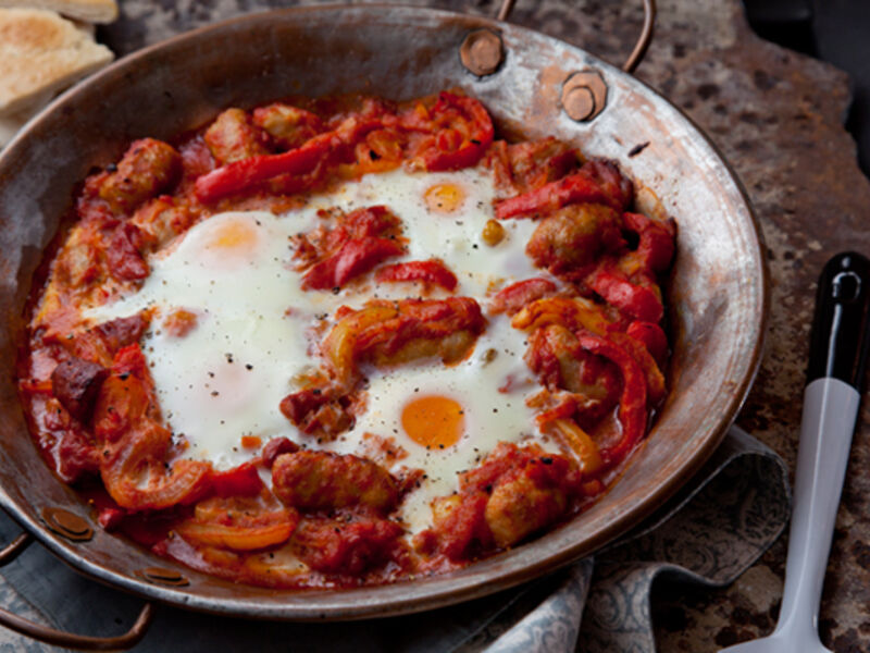 Morrocan baked eggs recipe