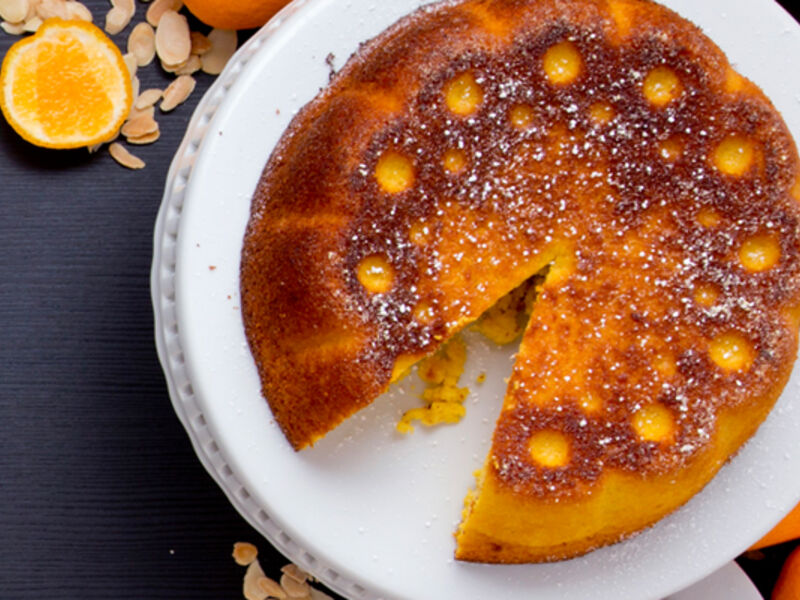 Clementine fondant cake recipe