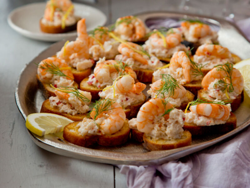 Crab prawn chilli toast recipe