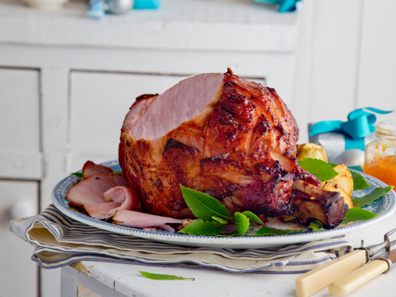 Glazed irish hampshire ham recipe