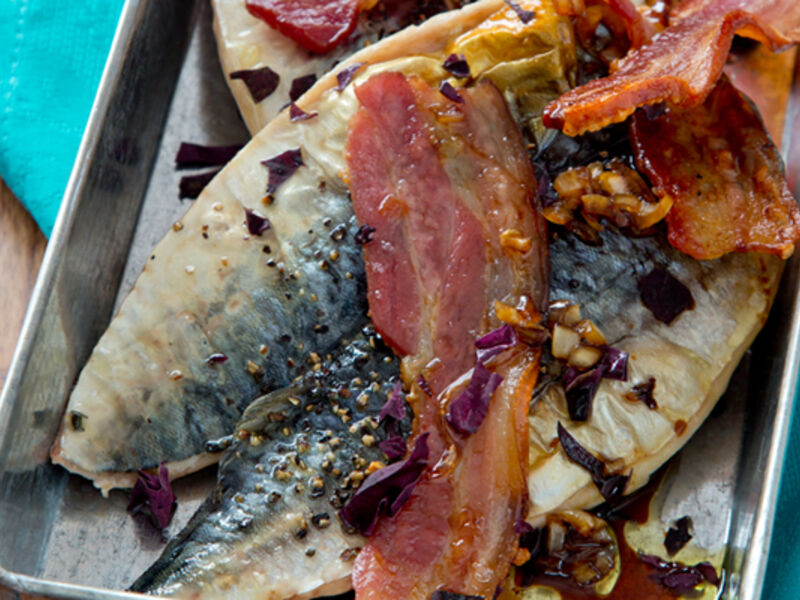 Grilled mackerel tosted irish seaweed 2 recipe