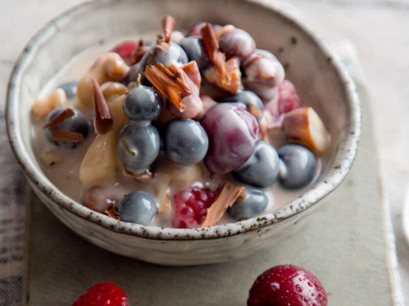 Protein packed yogurt berries recipe