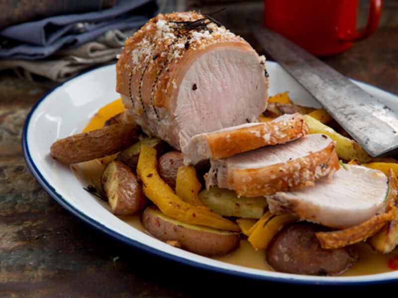 Rosemary chilli eye pork loin recipe
