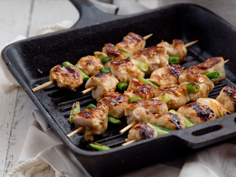Japanese chicken yakitori skewers recipe