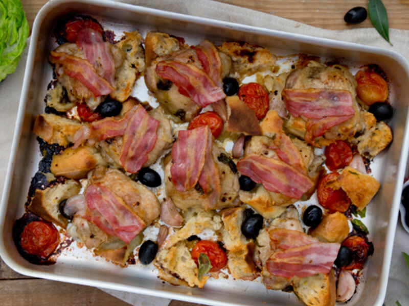 One tray chicken recipe