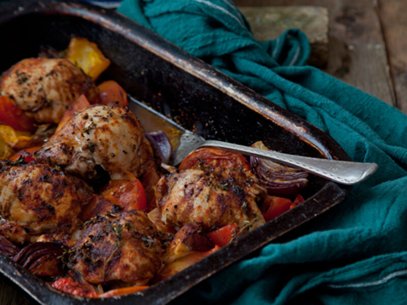 Tasty chicken thighs recipe