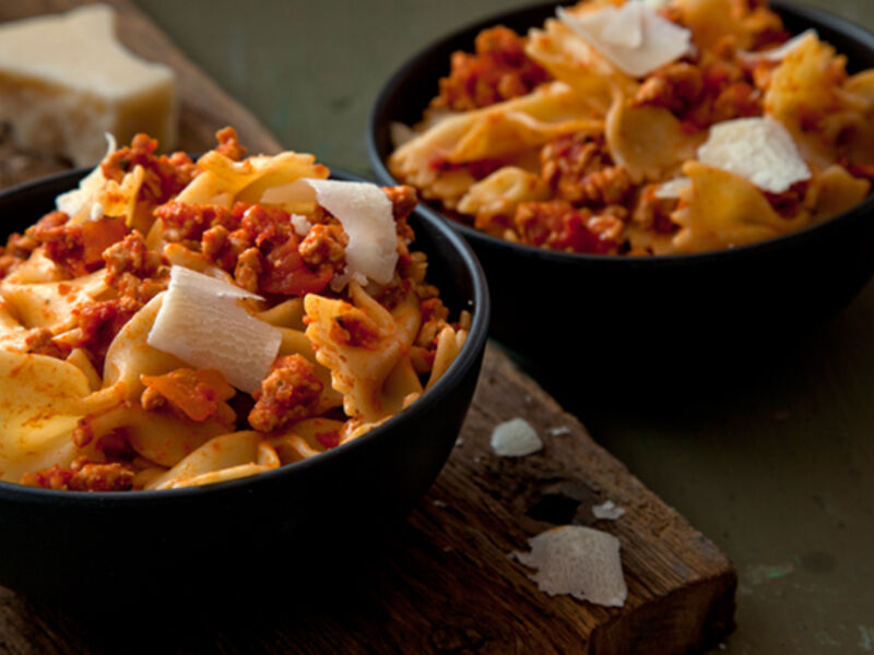 Turkey mince pasta recipe