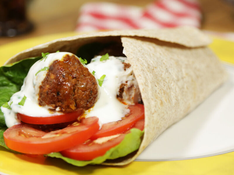 Beef Kofta Wraps