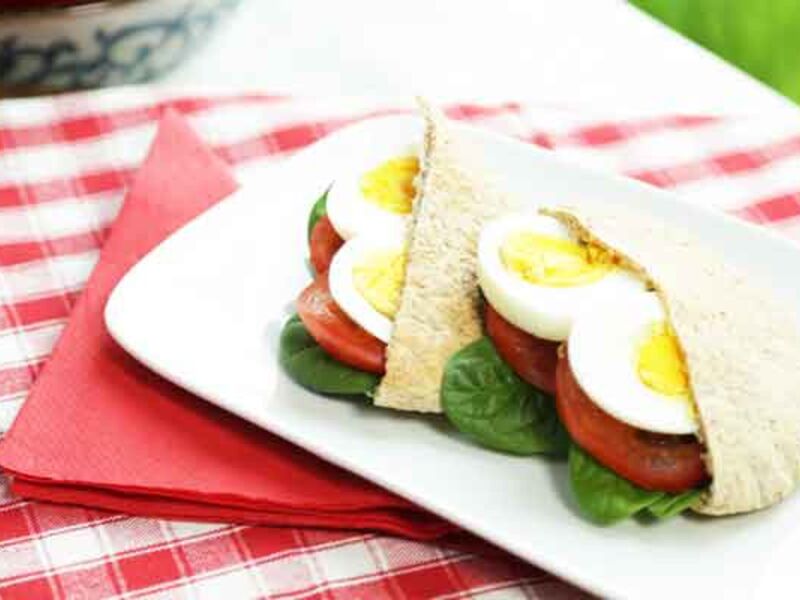 Breakfast Pitta Recipe