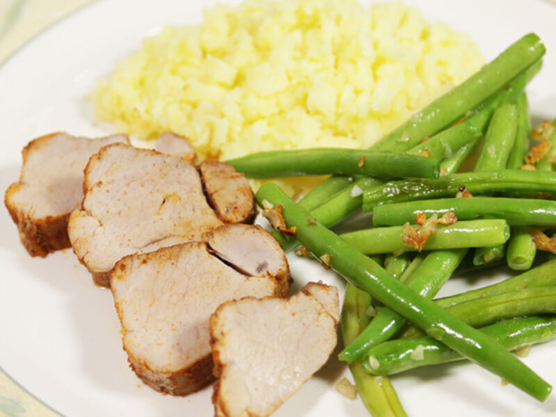 Paprika Pork Steak with Potatoes