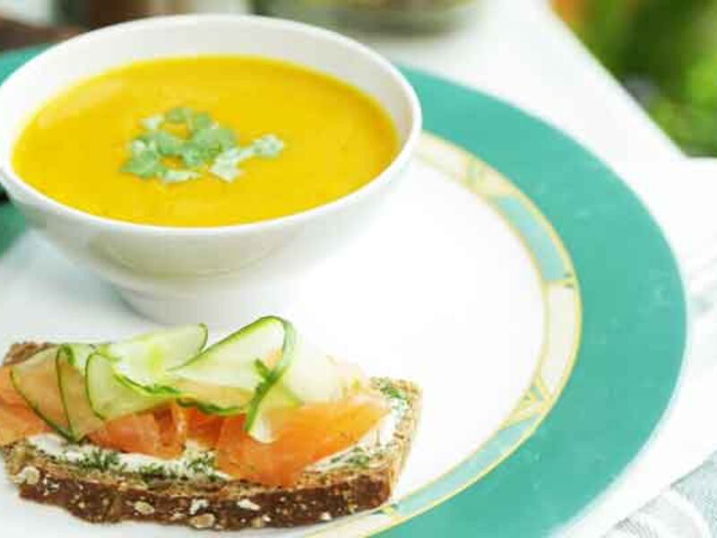 Salmon sanwich soup recipe