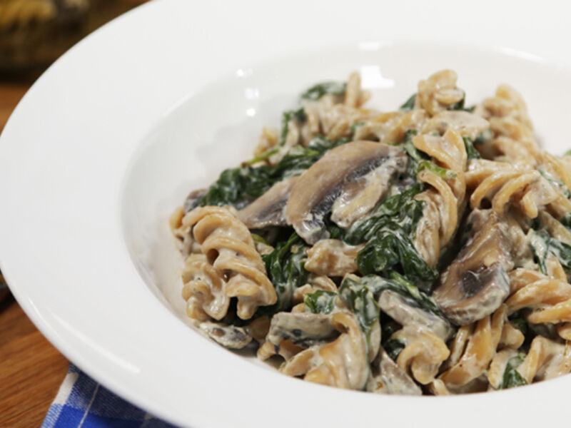 Creamy Haddock Mushroom Bake