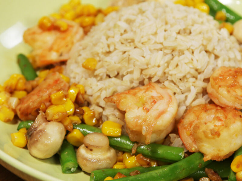 No Chop Prawn Stir Fry Recipe