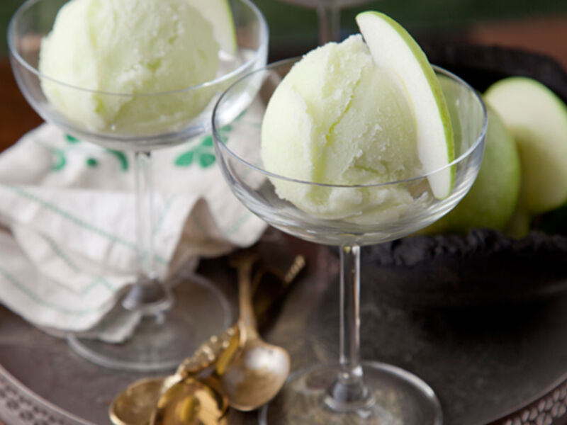 Centenary 1916 green apple sorbet