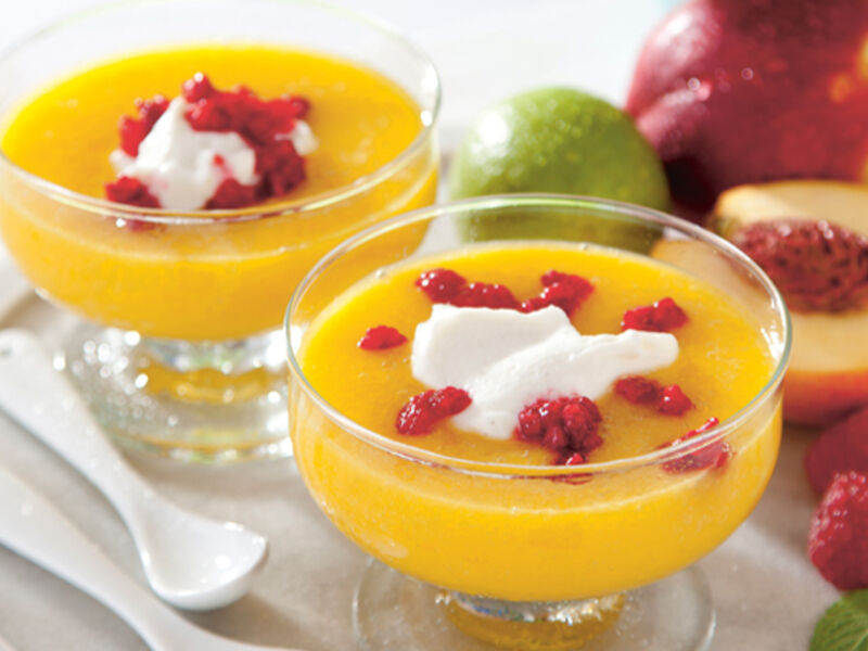 Claire peach melba