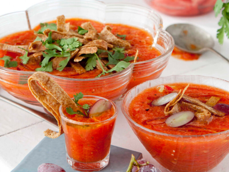Claire watermelon gazpacho