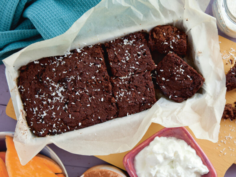David sweet potato brownies