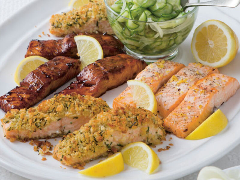 Honey, Ginger and Soy Salmon