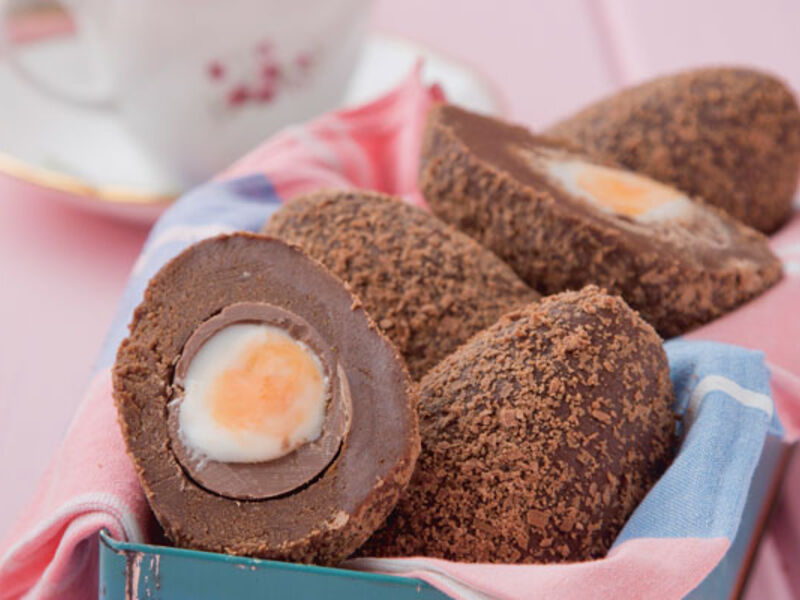 Chocolate and Orange Scotch Eggs