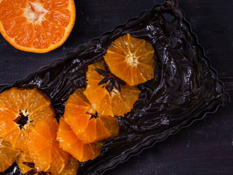 Clemengold chocolate tart