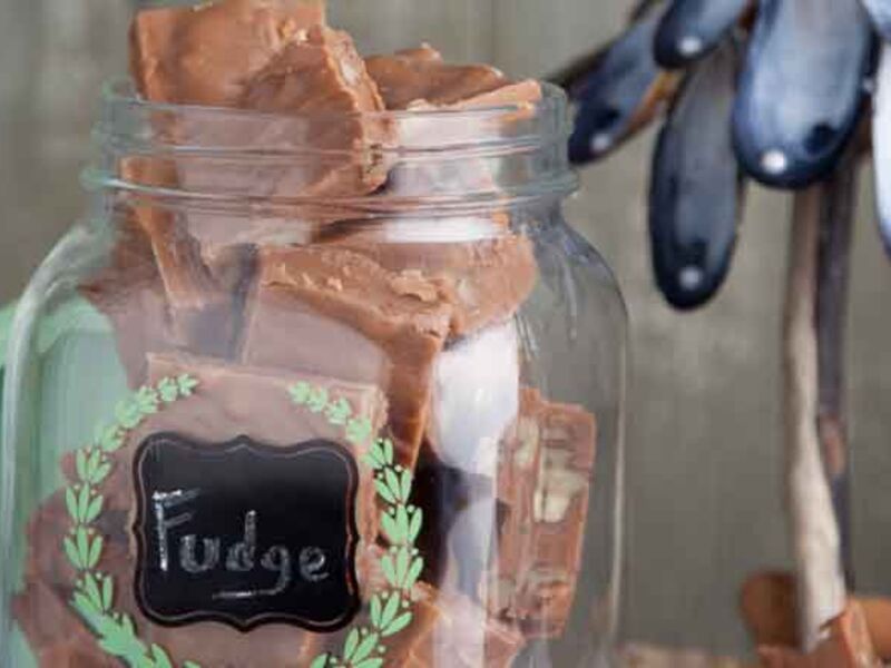 Pecan fudge