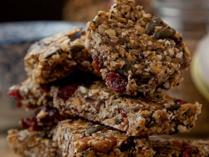 Nutty Oat Bars
