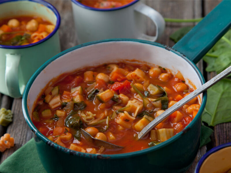 Souper hero ministrone recipe