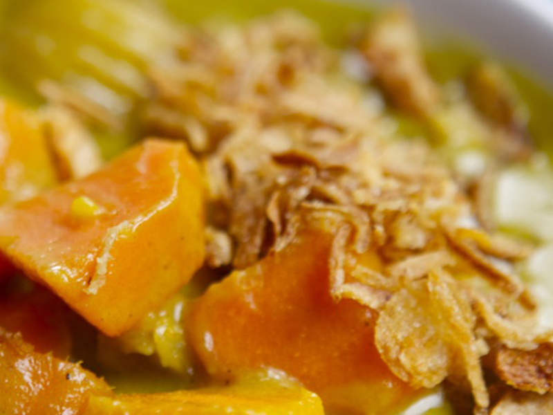 Butternut squash curry