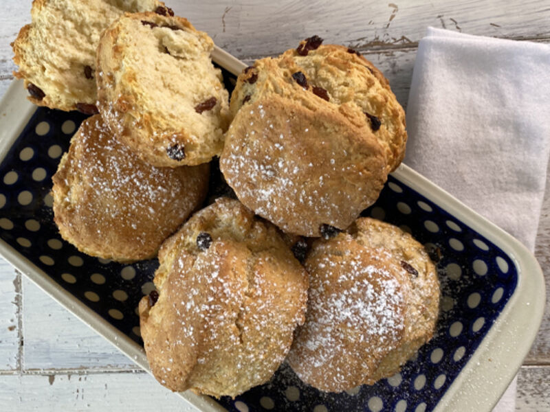 Fruity scones recipe