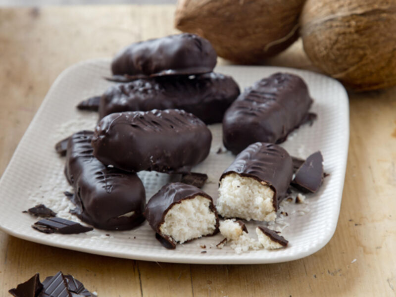 Coconut chocolate bars recipe
