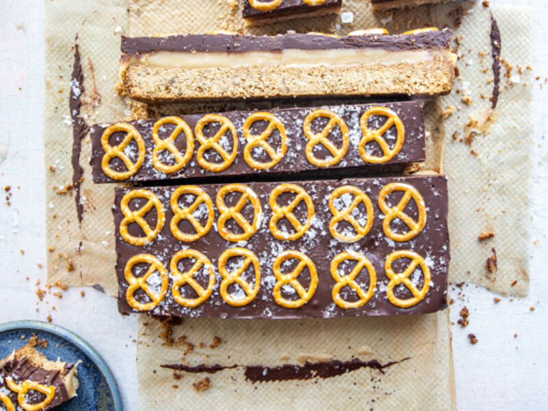 Pretzel squares recipe