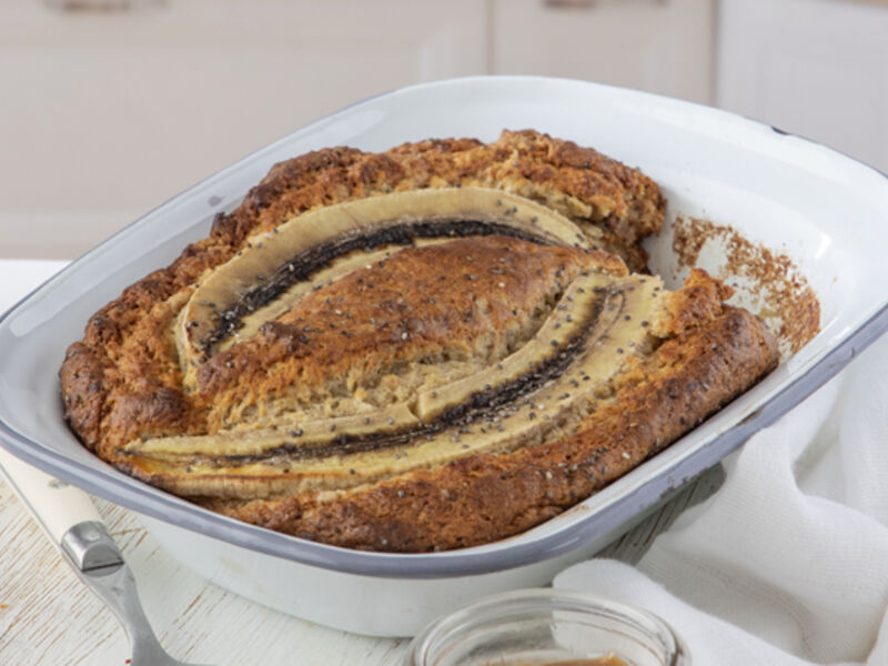 Chia banana bread