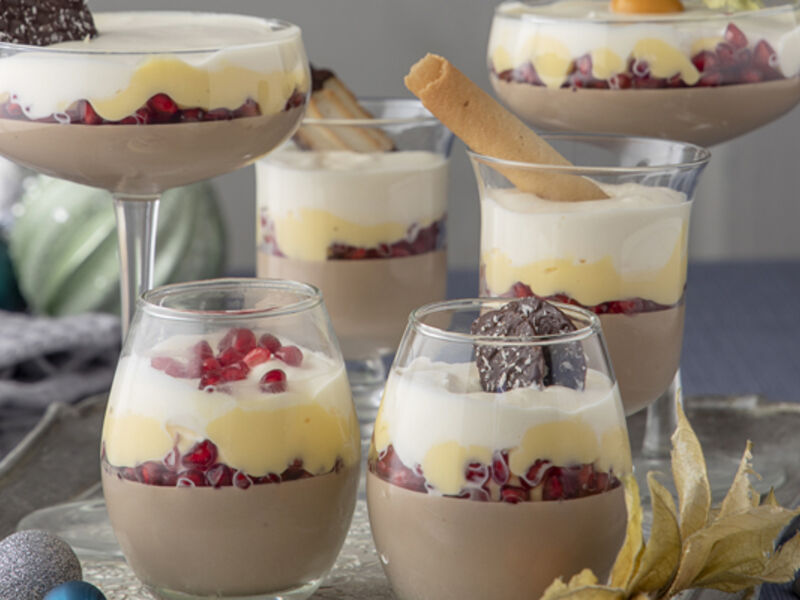 Irish coffee verrine
